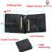 ROAR Cowhide Genuine Leather Mens Wallet RFID Blocking Bifold ID Window
