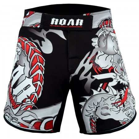 ROAR MMA Shorts Martial Arts Trainging Kickboxing Muay Thai Mens No Gi Wear