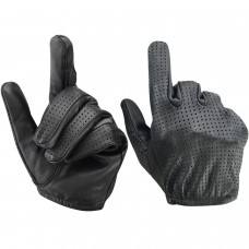 ROAR Men’s Air Pro Driving Motorcycle Gloves Perforated Handback Police Gloves