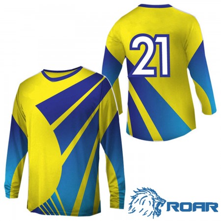ROAR 15 Set Soccer Uniform Suit Kit Football Sport T-Shirts Men's Adult Youth