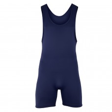 ROAR ATHLETIC NAVY BLUE KIDS WRESTLING SINGLET SUIT BODYWEAR UNIFORM FOR YOUTH, POWERLIFTING AND EXERCISE EQUIPMENT