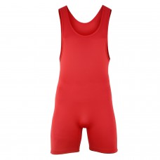 ROAR ATHLETIC RED KIDS WRESTLING SINGLET SUIT BODYWEAR UNIFORM FOR YOUTH, POWERLIFTING AND EXERCISE EQUIPMENT